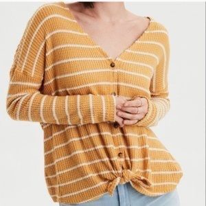 American Eagle Button Down Sweater